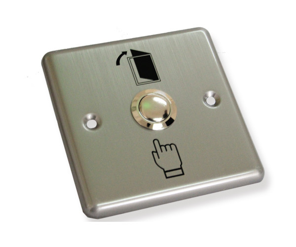 【門禁配件】賽克藍鵬SUCCBLR不銹鋼出門按鈕SL-A02